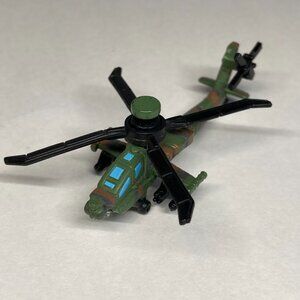 Micro Machines Military AH-64D Apache Longbow Helicopter Galoob LGTI 1997